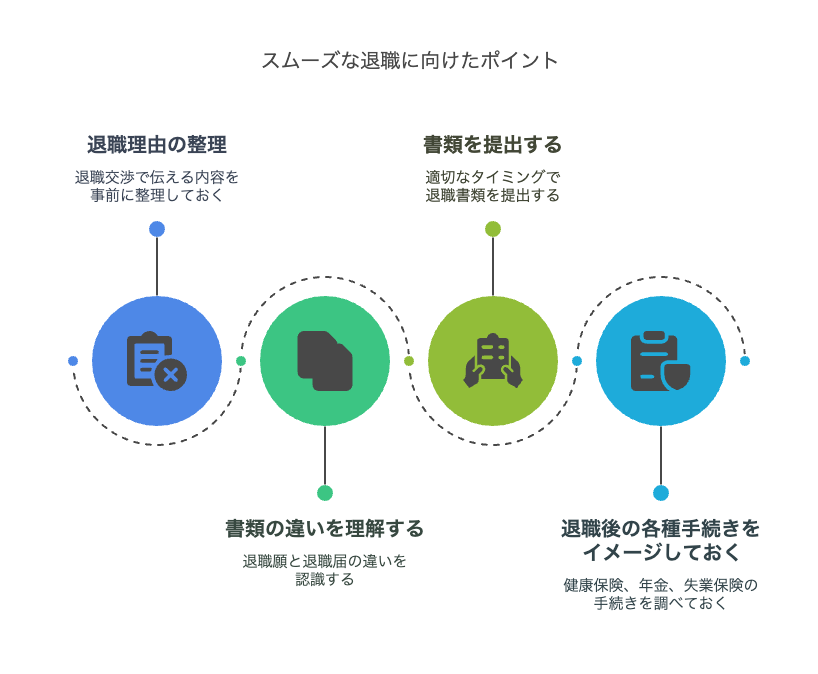 退職をスムーズに進めるための準備